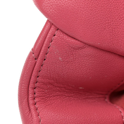 Chanel Lambskin Quilted Large Chanel 19 Flap Dark Pink 13 of 19