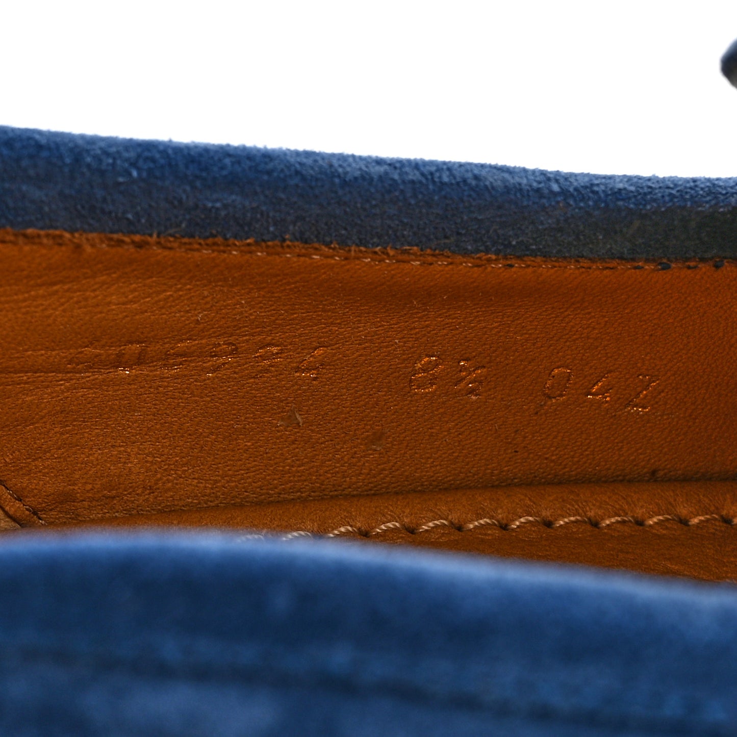 Suede Horsebit Mens Jordaan Loafers 8.5 Clear Blue