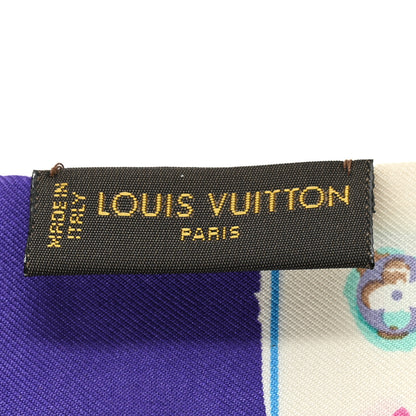 Louis Vuitton Silk Monogram Splash Bandeau 4 of 4