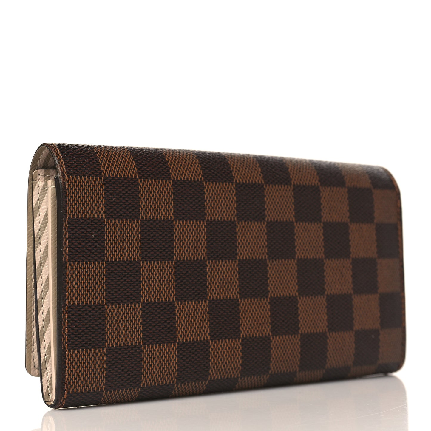 Damier Ebene Trunks and Locks Sarah Wallet
