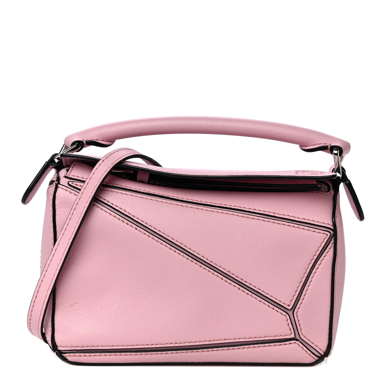Loewe Calfskin Mini Puzzle Bag Pastel Pink 1 of 14
