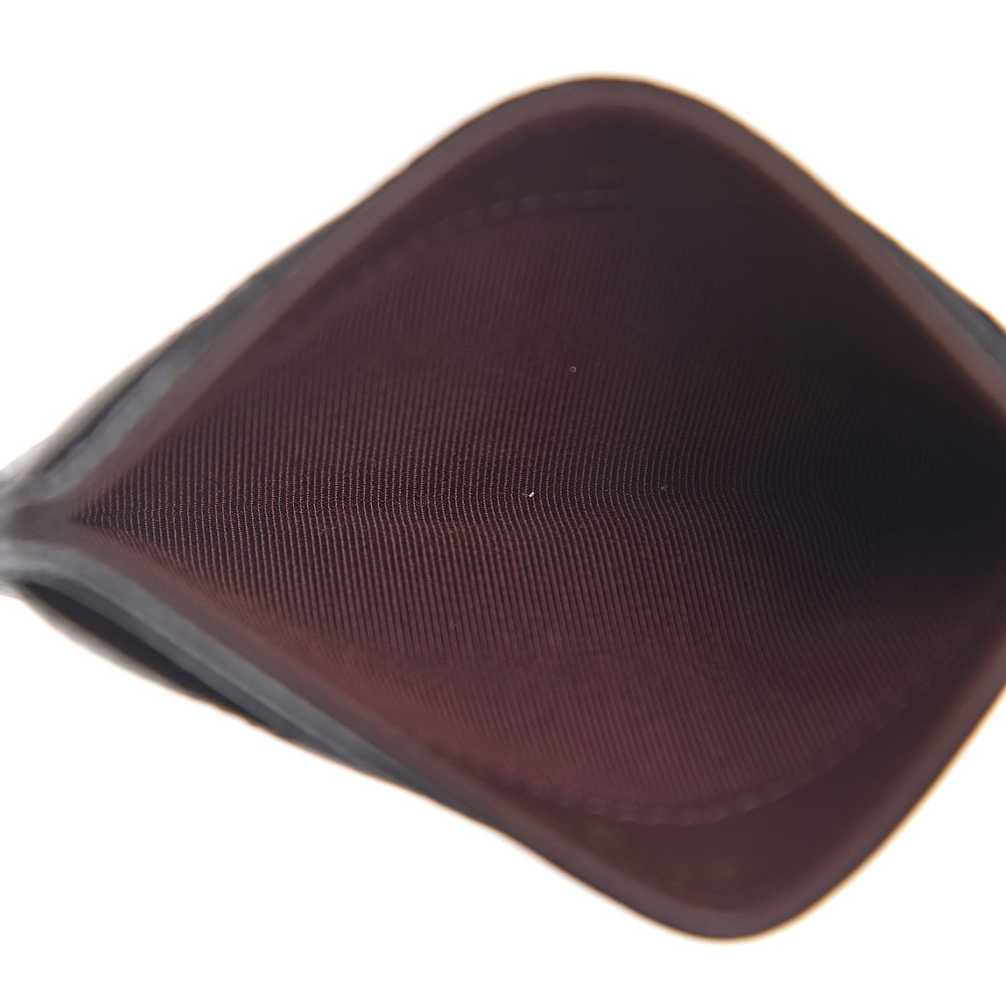 Caviar Quilted Card Holder Black