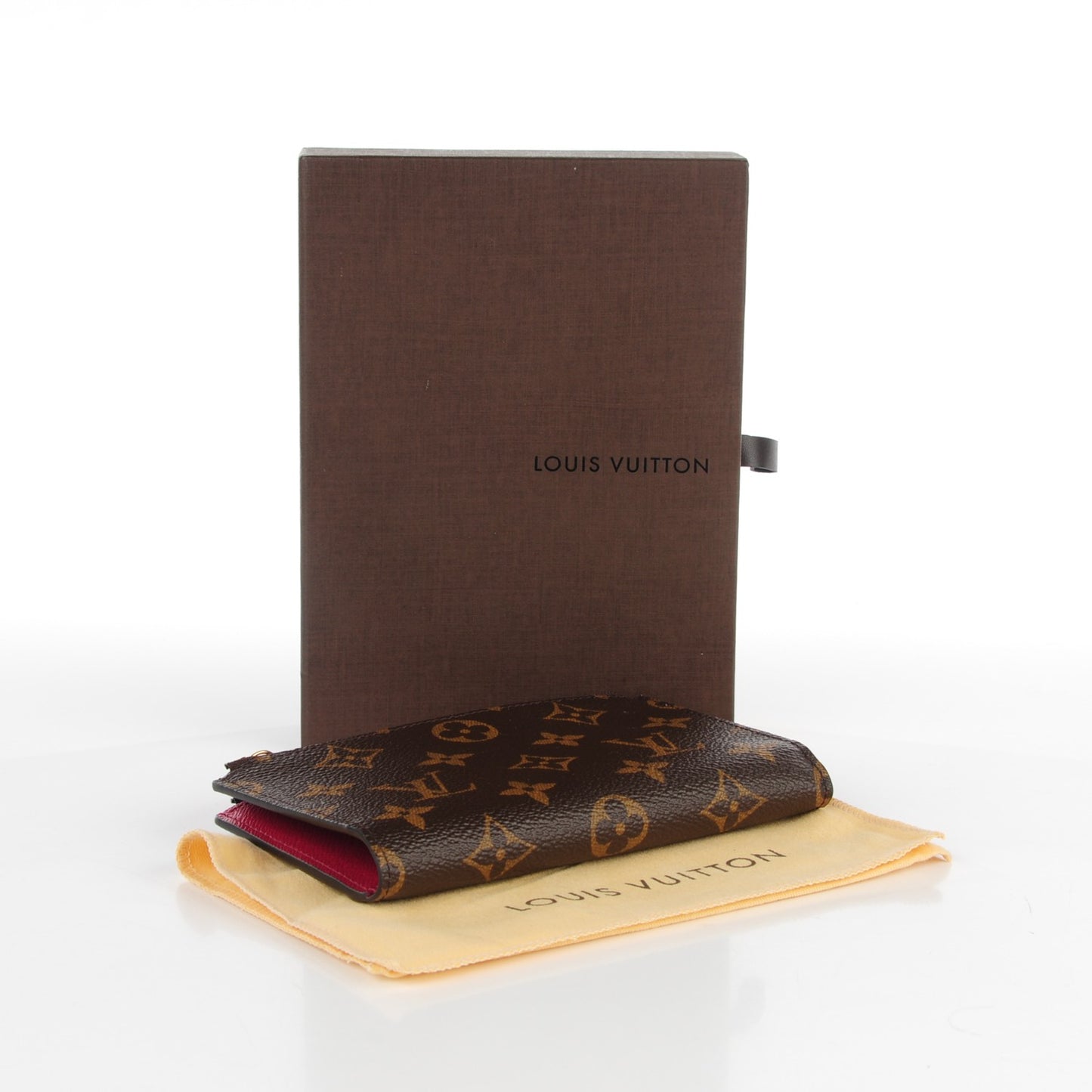 Monogram Adele Compact Wallet Fuchsia
