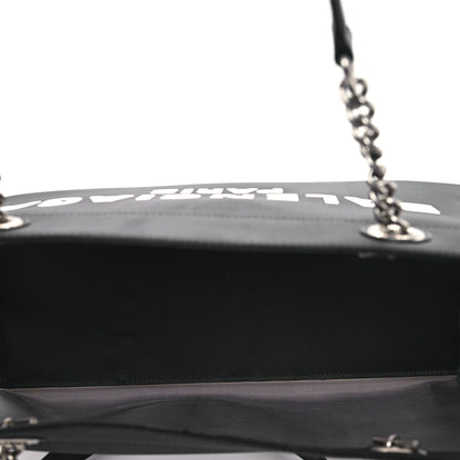 Balenciaga Nylon Mesh Duty Free Cabas Medium Tote Black 6 of 11