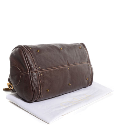 Chloe Leather Medium Paddington Satchel Chocolate 4 of 9