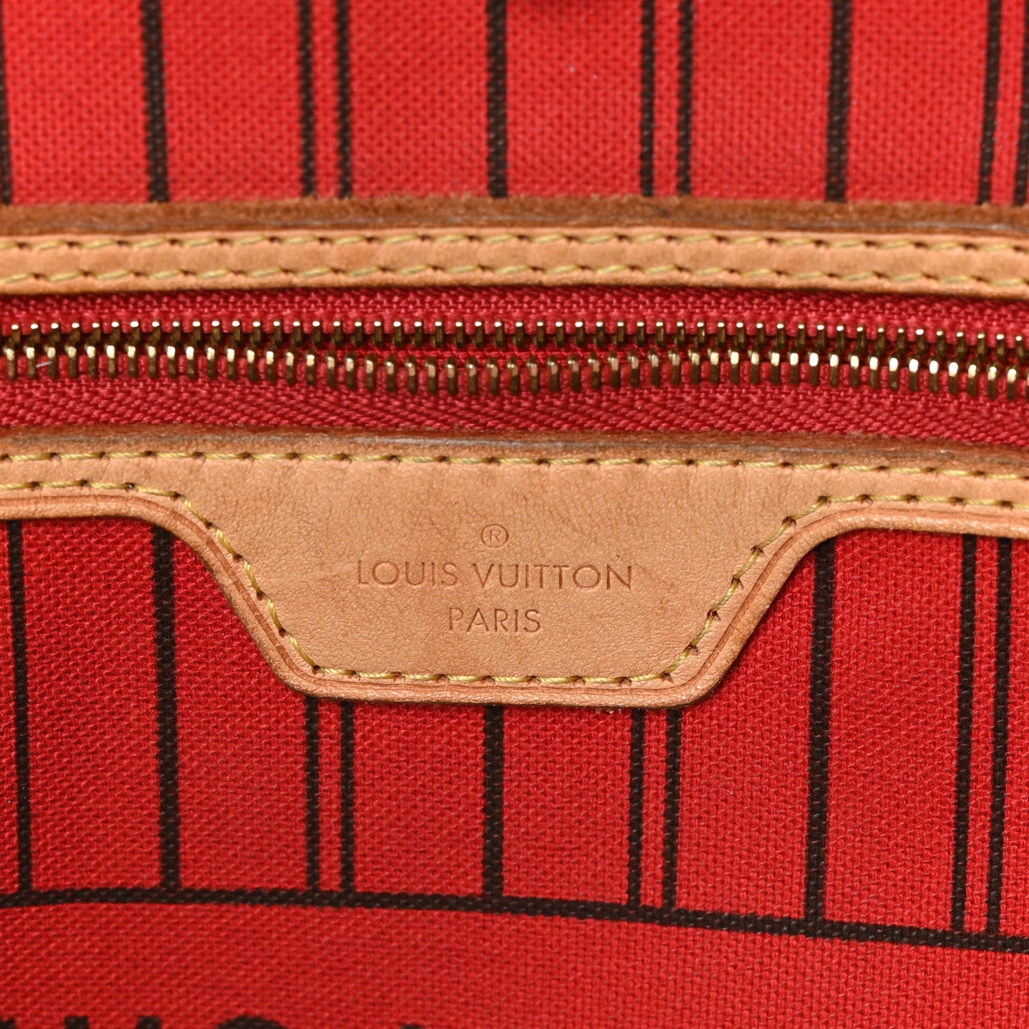 Louis Vuitton Monogram Neo Neverfull MM Cherry 7 of 9