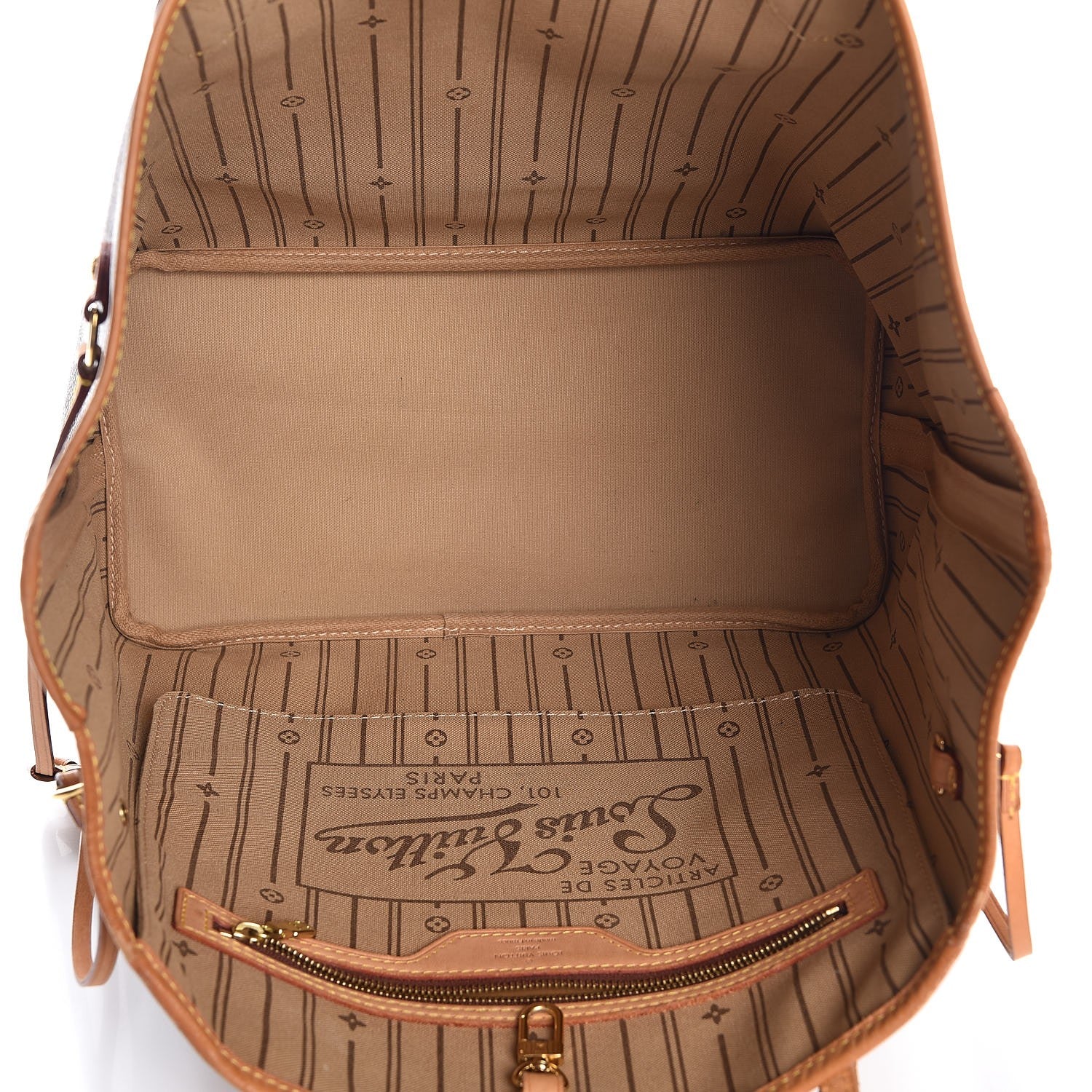 Louis Vuitton Monogram Neverfull MM 5 of 7