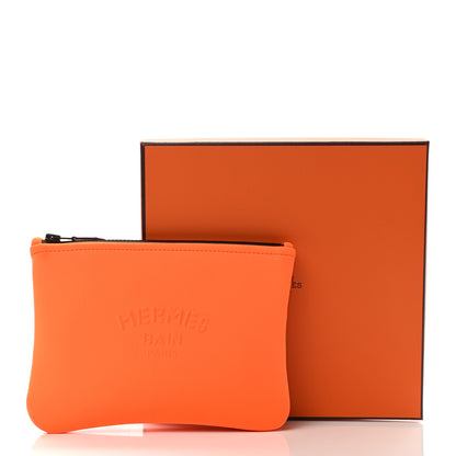 Hermes Neoprene Small Neobain Case Orange 9 of 9