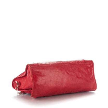 Balenciaga Agneau Arena Giant 12 Rose Gold Hardware Part Time Coquelicot Rouge Coquelicot 5 of 10