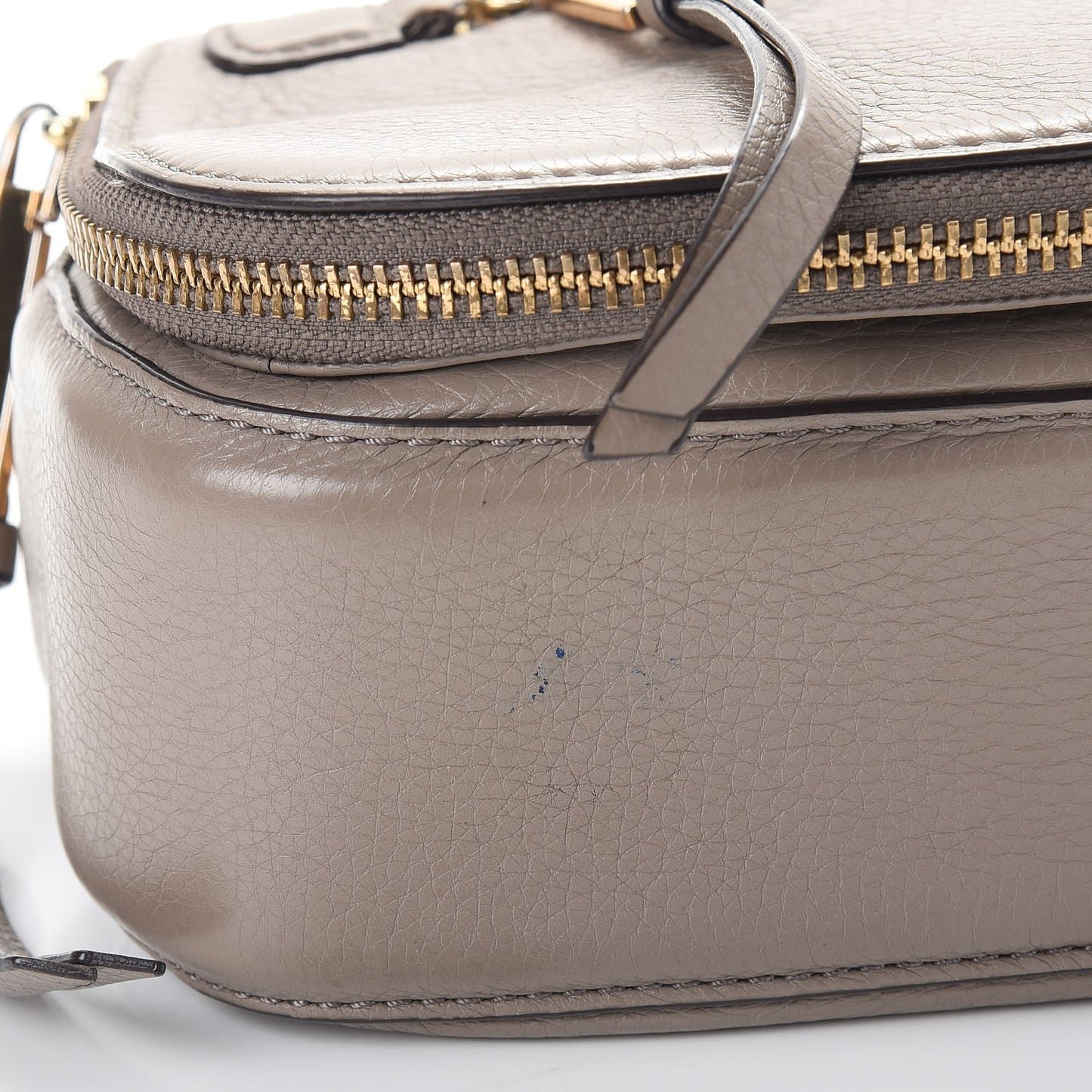 Pebbled Calfskin Recruit Nomad Crossbody Mink