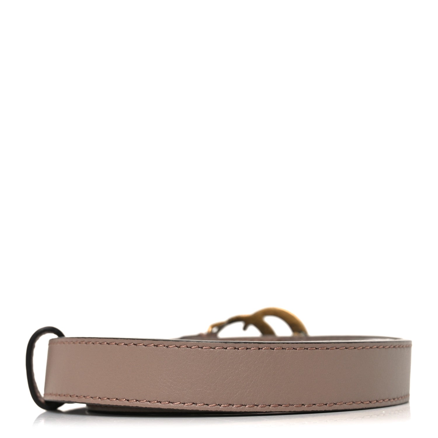 Gucci Calfskin Double G 20mm Belt 80 32 Porcelain Rose 2 of 4