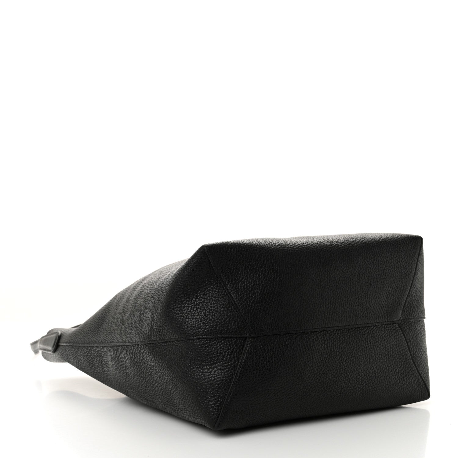 Mansur Gavriel Pebbled Calfskin Everyday Cabas Black 4 of 10