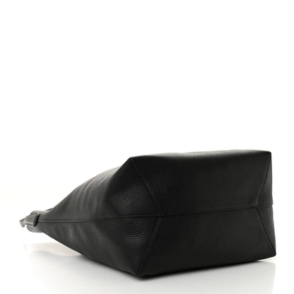 Mansur Gavriel Pebbled Calfskin Everyday Cabas Black 4 of 10