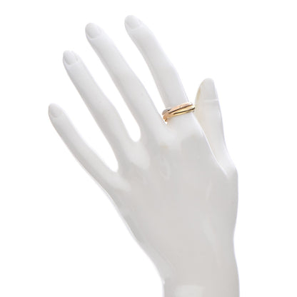 Cartier 18K Pink Yellow White Gold Small Trinity Ring 52 6 2 of 6