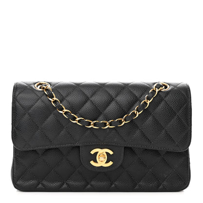 Chanel Caviar Quilted Small Double Flap Black 1 of 16