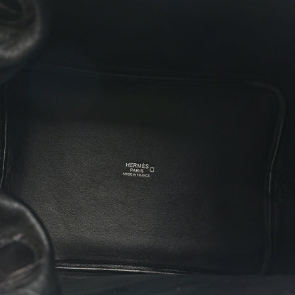 Hermes Matte Alligator Picotin Lock 18 Black 5 of 12
