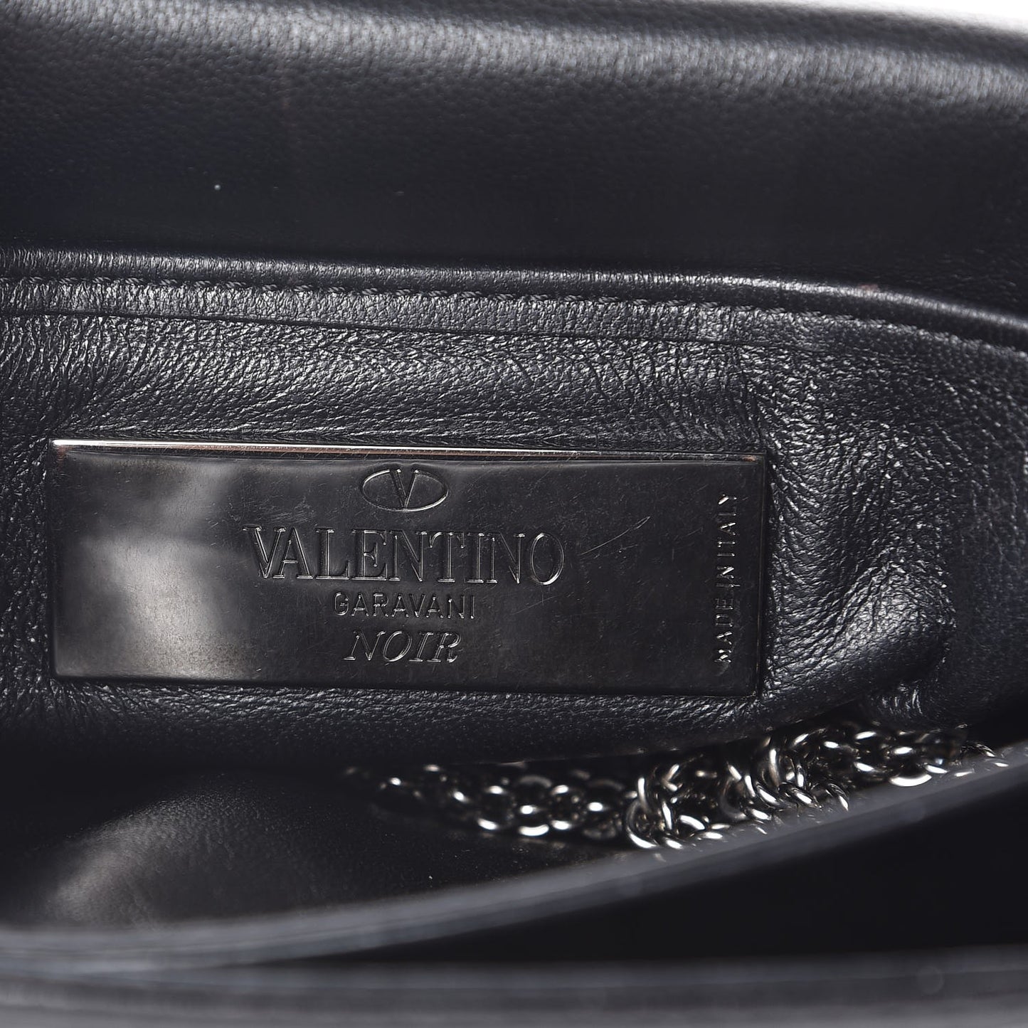 Nappa Crystal Encrusted Studs Va Va Voom Shoulder Bag Black
