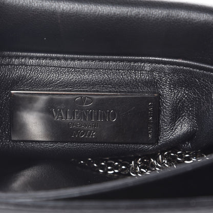 Valentino Garavani Nappa Crystal Encrusted Studs Va Va Voom Shoulder Bag Black 6 of 11