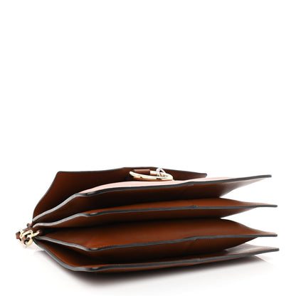 Chloe Suede Calfskin Medium Faye Shoulder Bag Tobacco 4 of 12