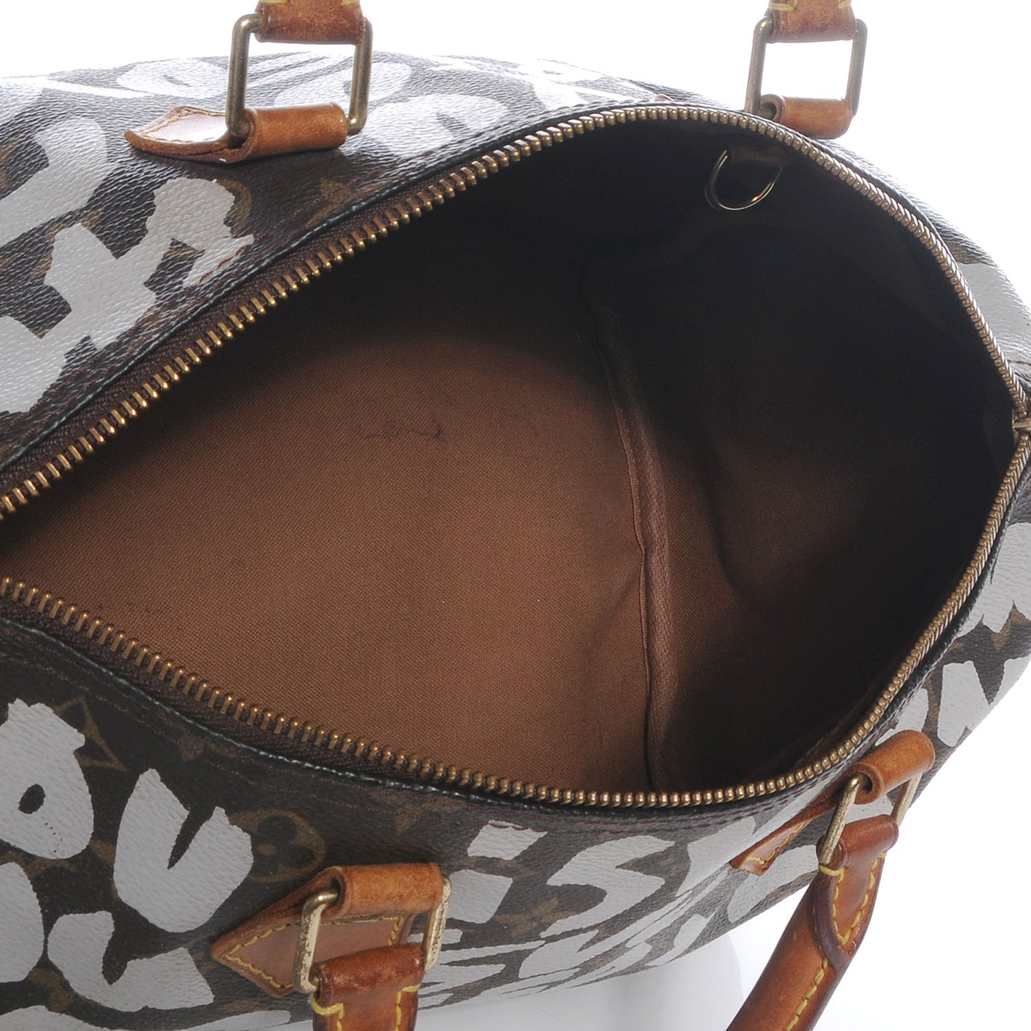 Monogram Graffiti Speedy 30 Silver