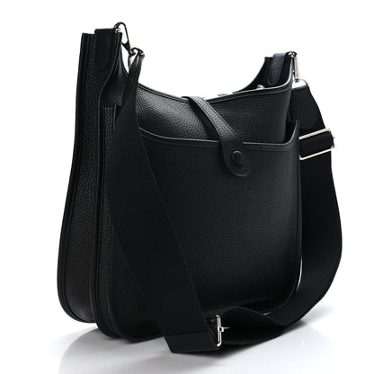Hermes Taurillon Clemence Evelyne III PM Black 3 of 10