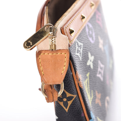 Louis Vuitton Monogram Multicolor Pochette Accessories Black 8 of 13
