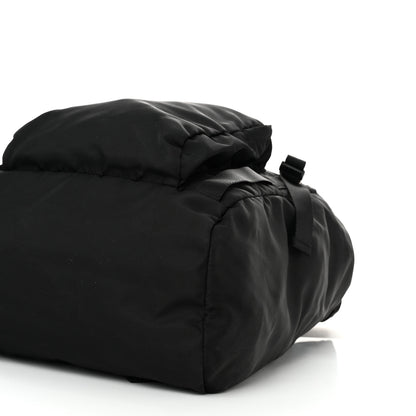 Prada Nylon Tessuto Character Logo Patch Backpack Black 9 of 9