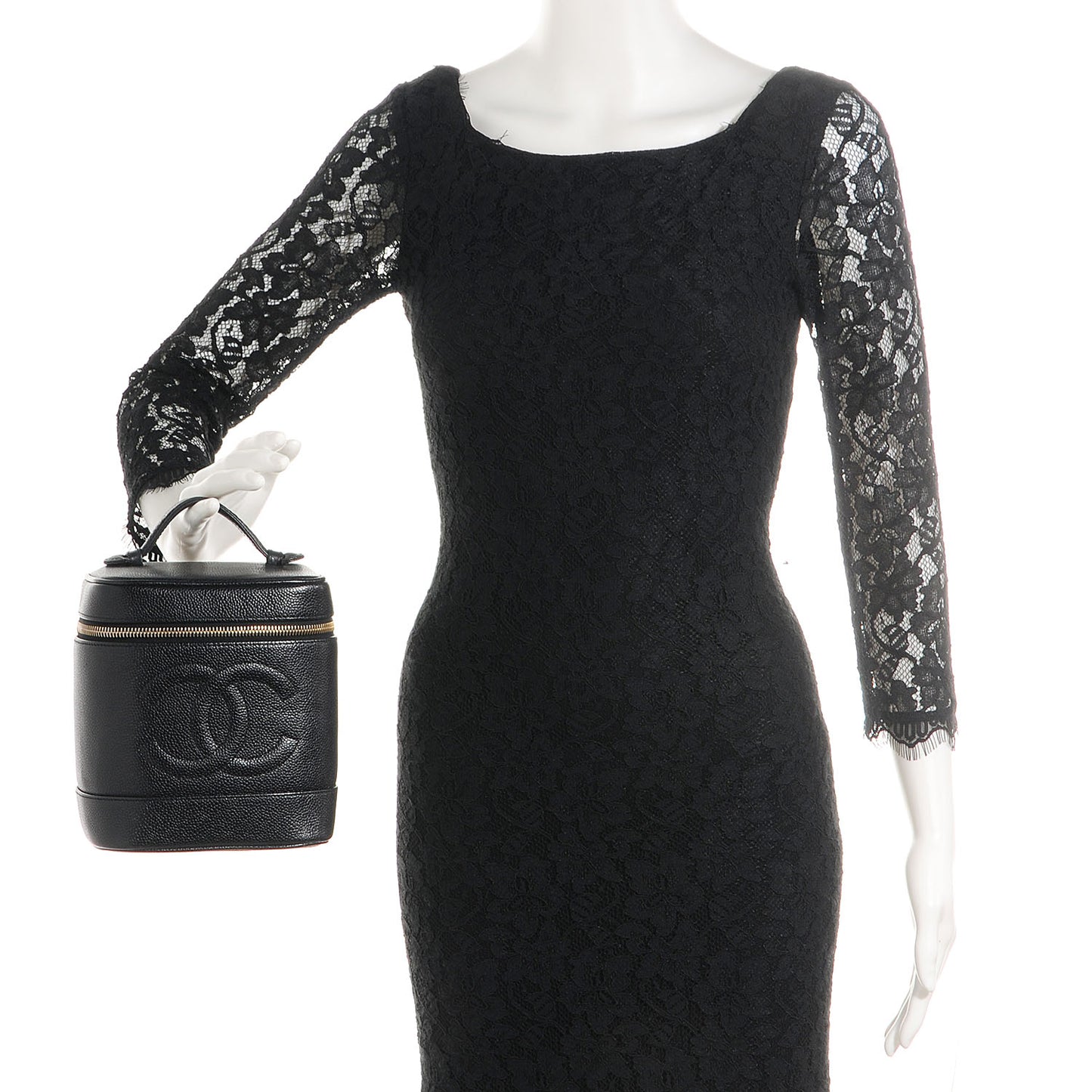 Caviar Vanity Cosmetic Case Black