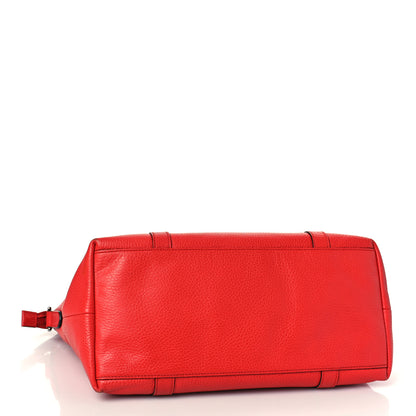 Gucci Dollar Calfskin Medium GG Charm Dome Satchel Sporting Red 4 of 11
