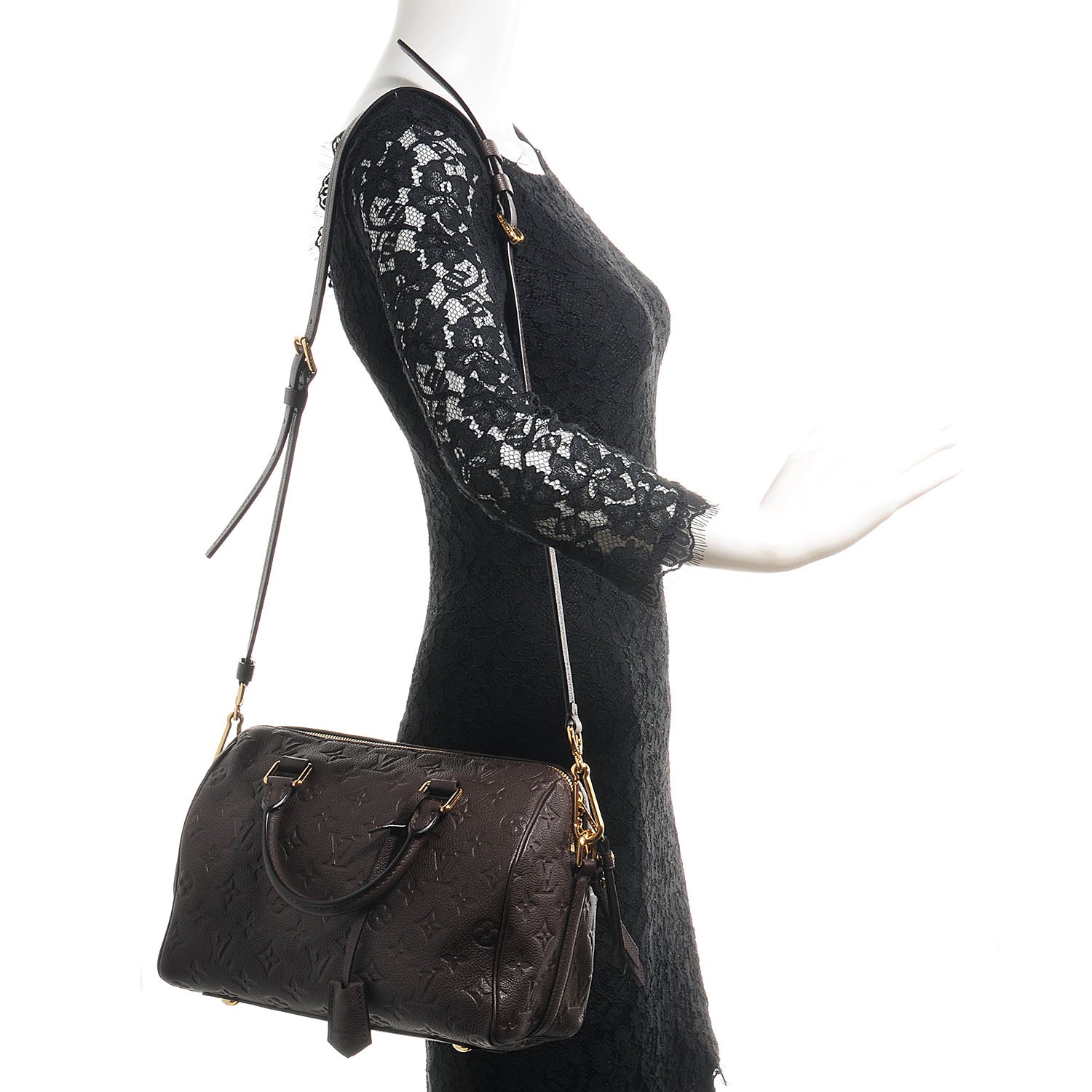Louis Vuitton Empreinte Speedy Bandouliere 25 Earth 2 of 8