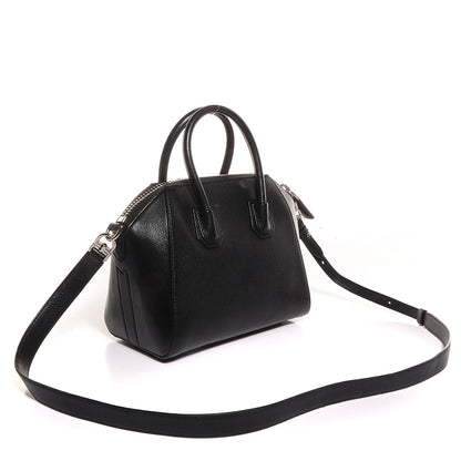 Givenchy Sugar Goatskin Mini Antigona Black 3 of 11