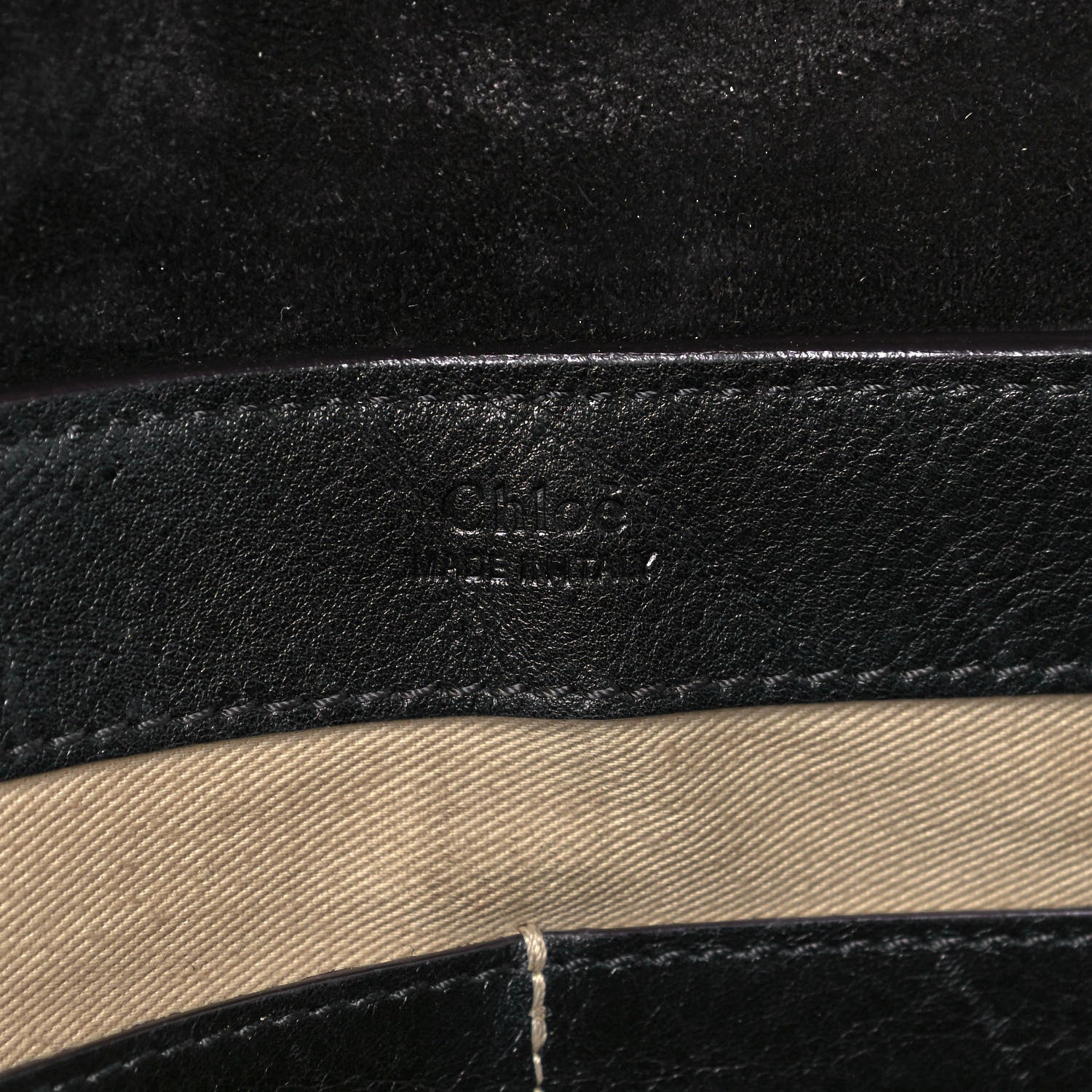Chloe Calfskin Medium Faye Day Shoulder Bag Black 6 of 14