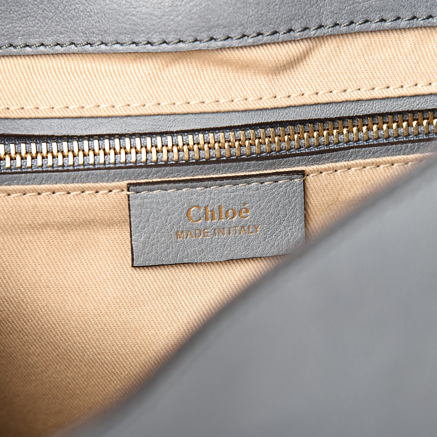 Suede Calfskin Medium Faye Backpack Cloudy Blue