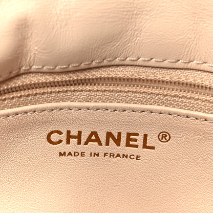 Chanel Aged Calfskin Quilted Reissue 2.55 Clutch Beige 6 of 9