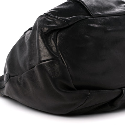 Prada Cervo Shine Tote Black 7 of 11