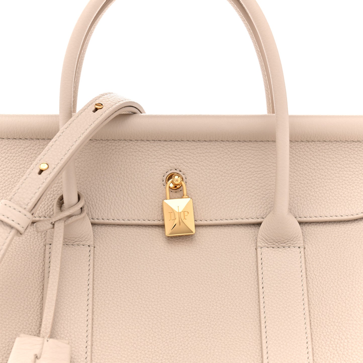 Calfskin L25 Loom Bag Creamed Honey