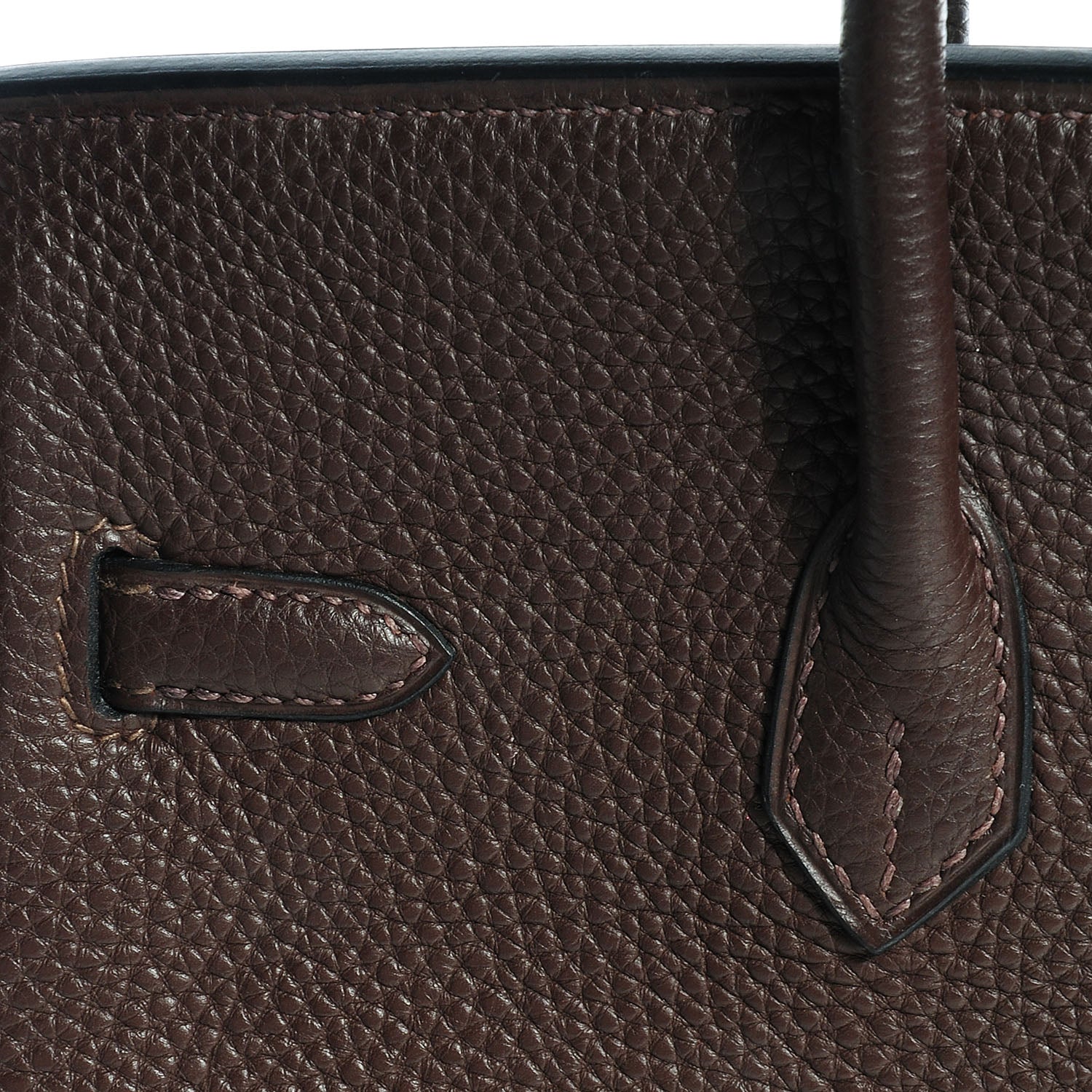 Hermes Togo Birkin 25 Marron Fonce 7 of 22