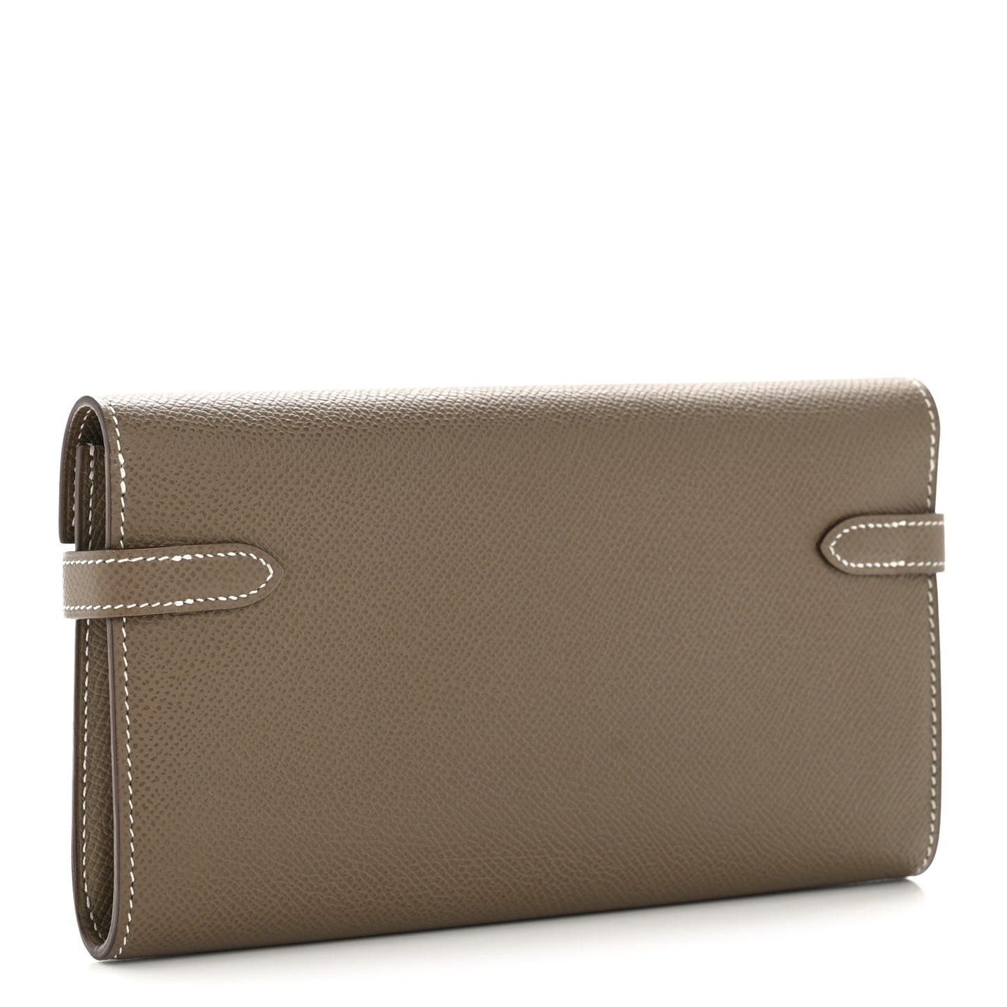 Epsom Kelly Longue Wallet Etoupe