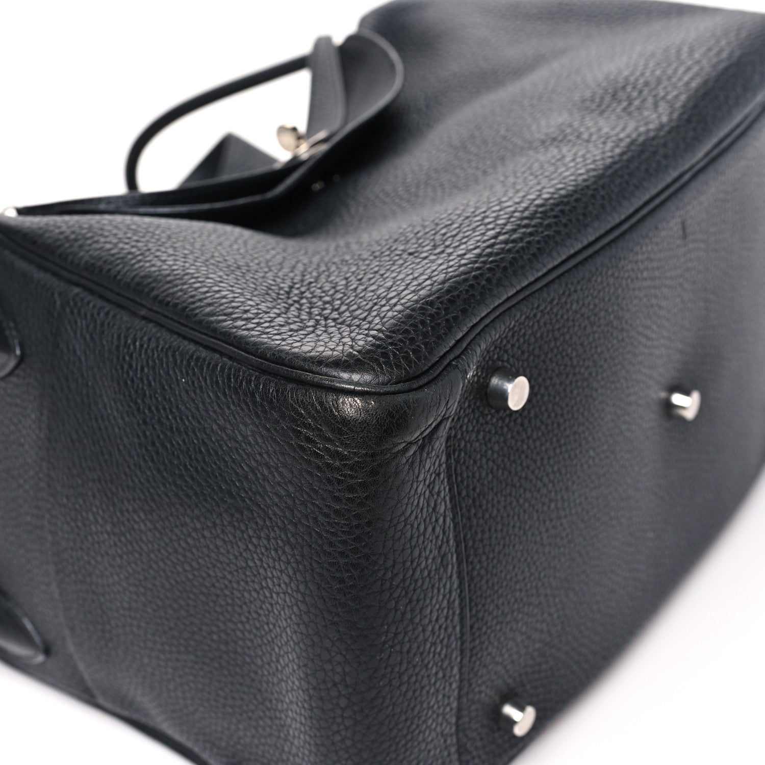Hermes Taurillon Clemence Lindy 34 Black Black 9 of 12