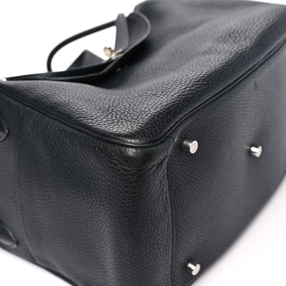 Hermes Taurillon Clemence Lindy 34 Black Black 9 of 12