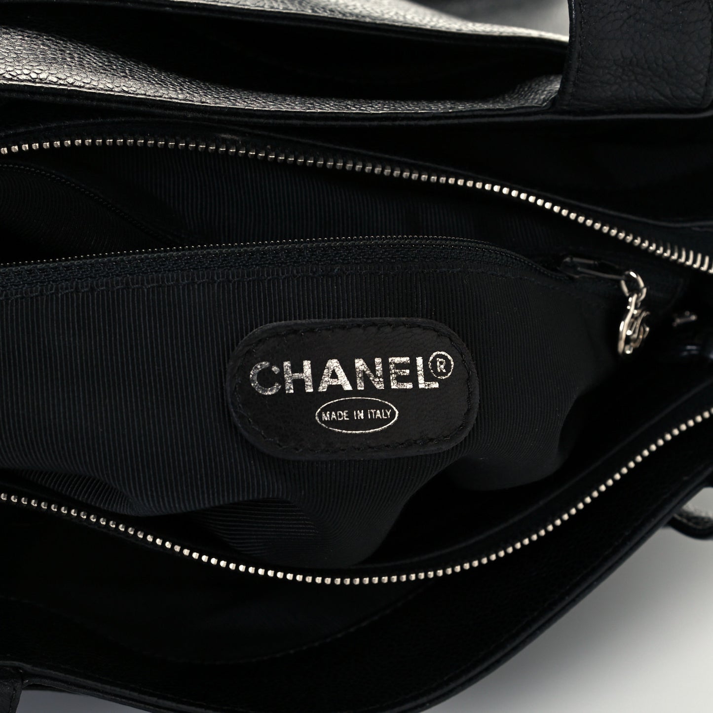Caviar Shopper Tote Black