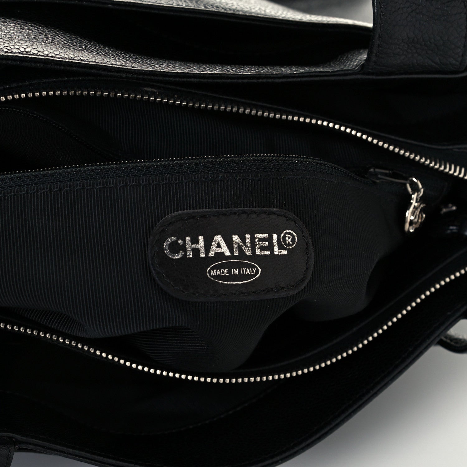 Chanel Caviar Shopper Tote Black 5 of 9