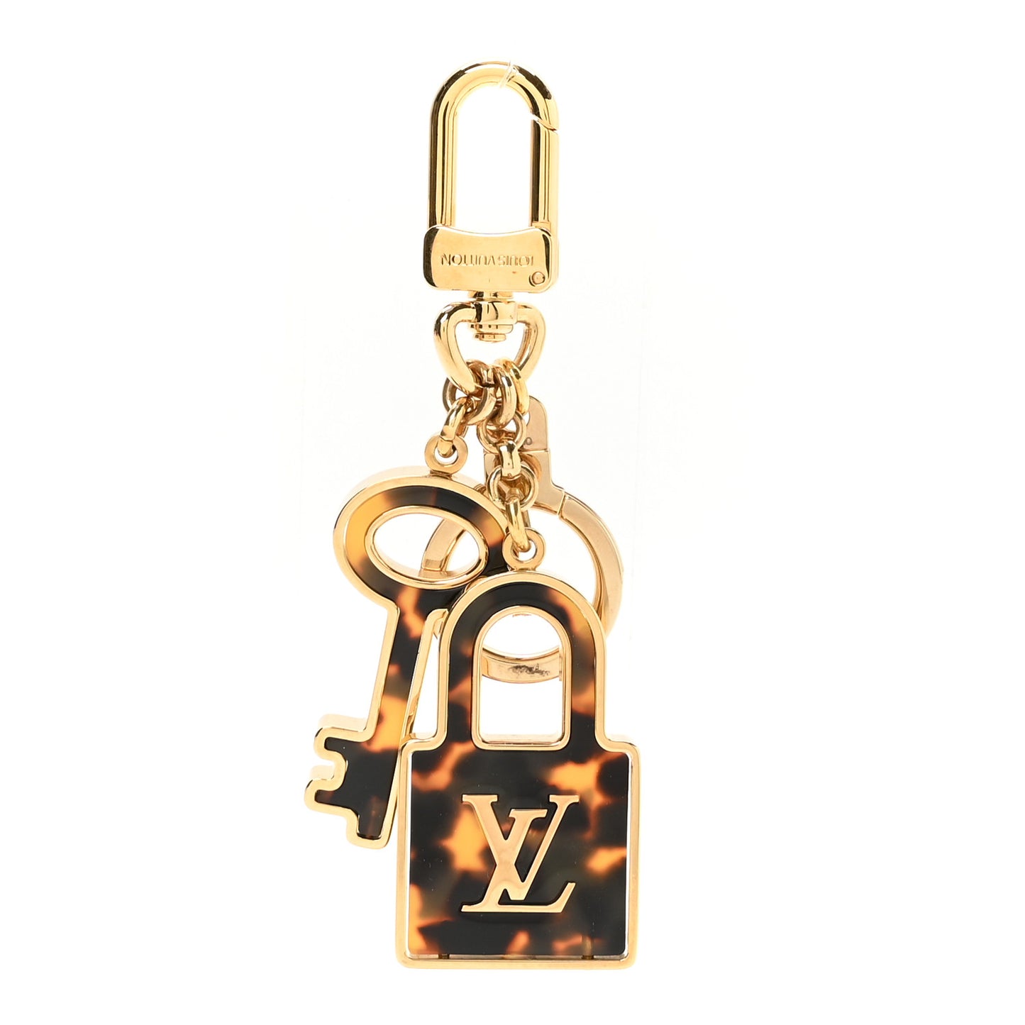 Acetate Confidence Bag Charm Key Holder