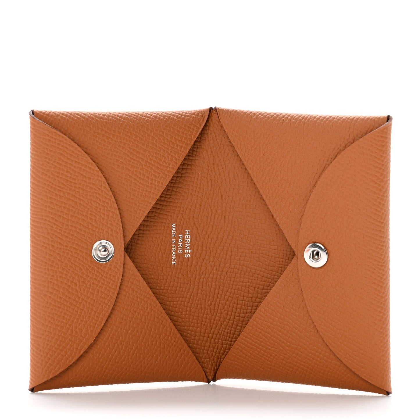 Epsom Calvi Card Case Gold