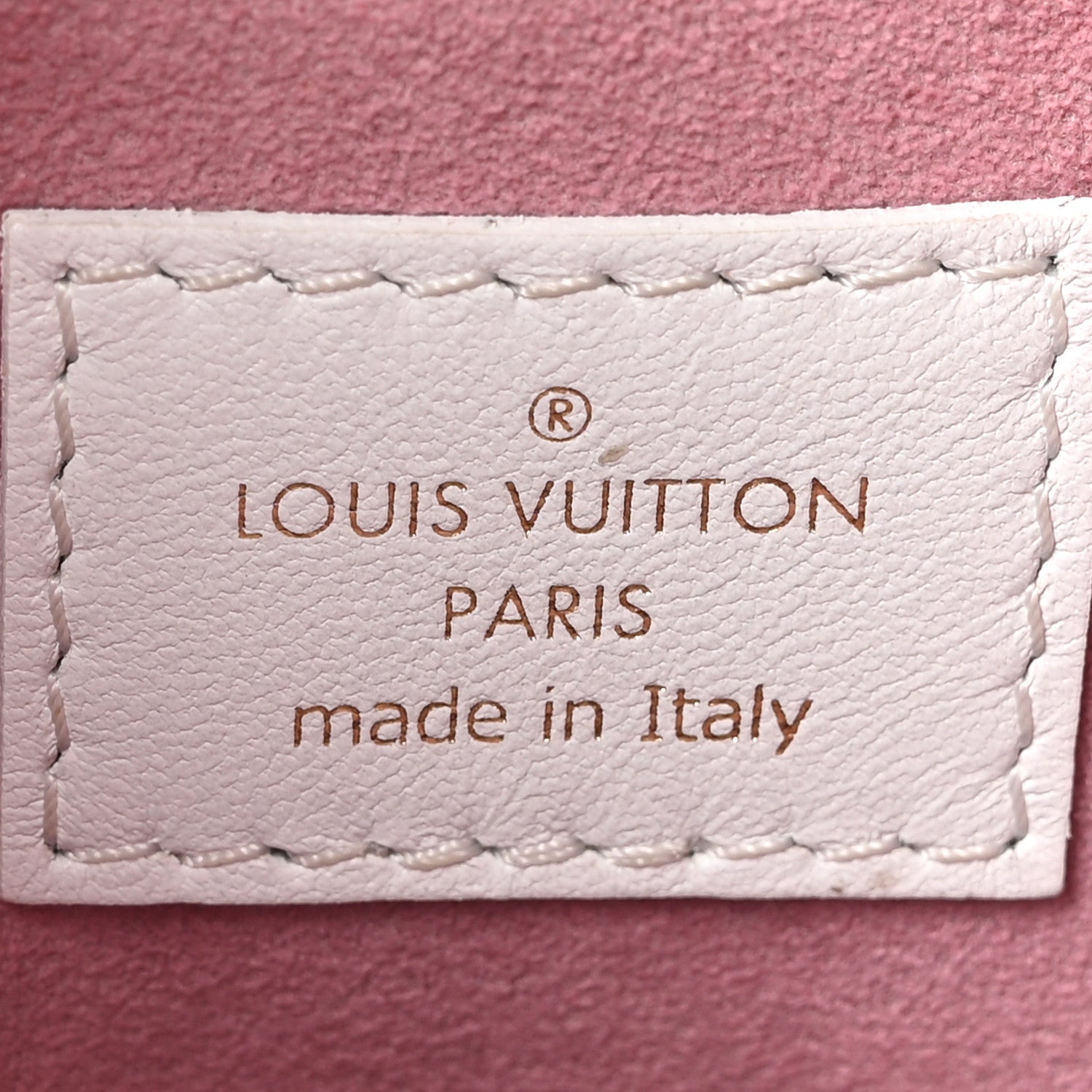 Louis Vuitton Lambskin Embossed Monogram LV Garden Coussin PM Cream 6 of 9