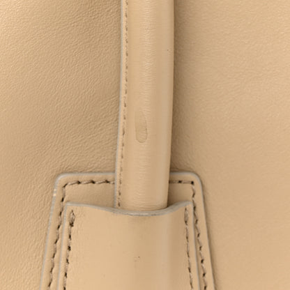 Givenchy Smooth Calfskin Medium Antigona Lock Duffle Bag Beige 13 of 14