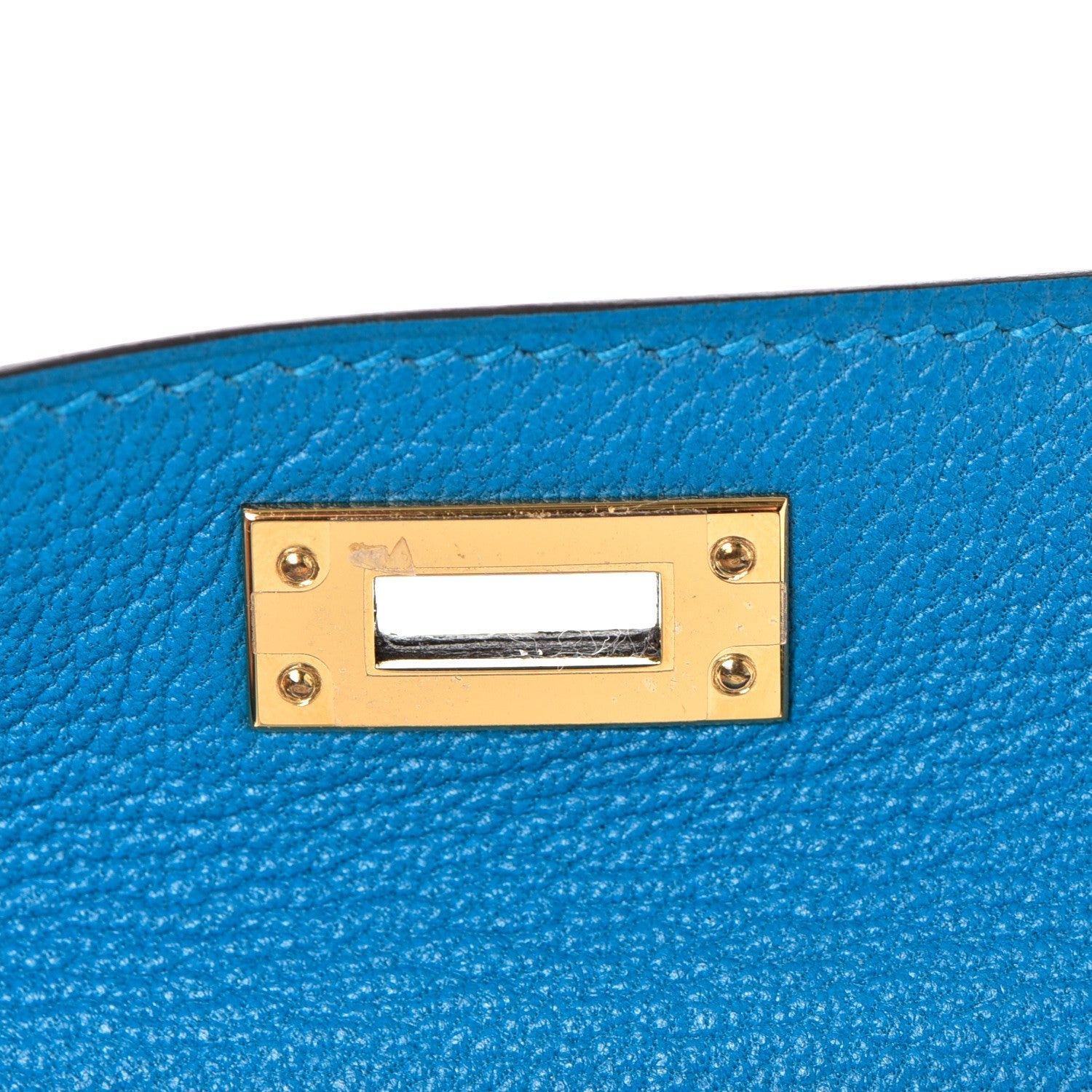 Hermes Chevre Mysore Mini Kelly Sellier 20 Bleu Zanzibar 14 of 29