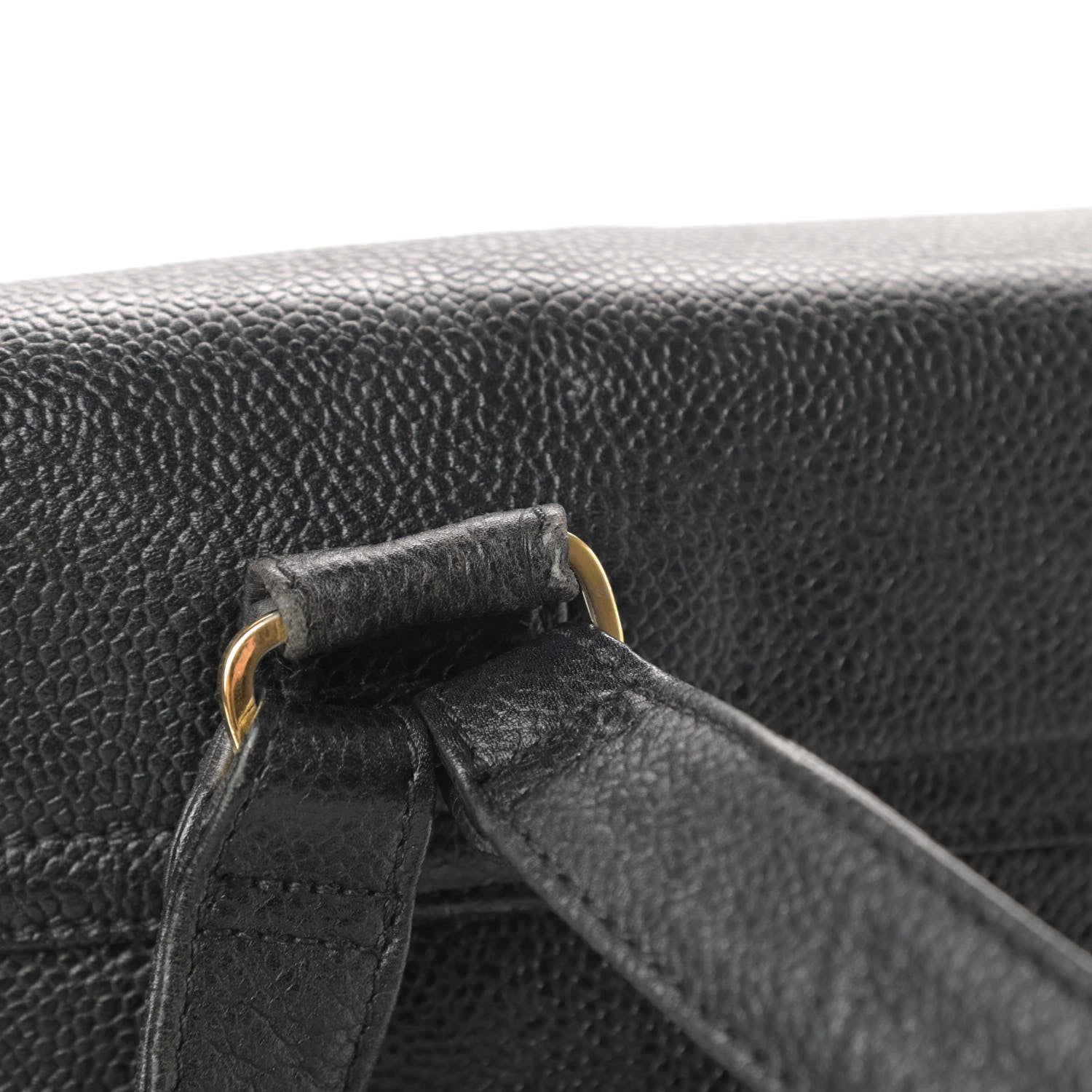 Chanel Caviar CC Backpack Black 14 of 15