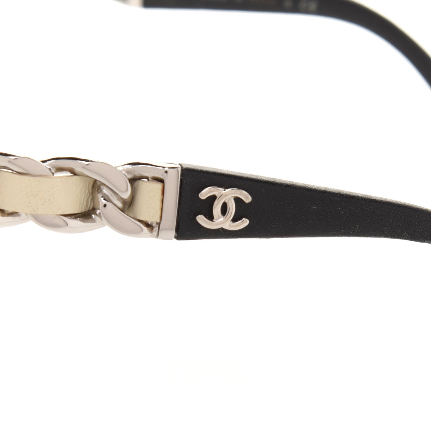 CC Chain Sunglasses 5215Q Black