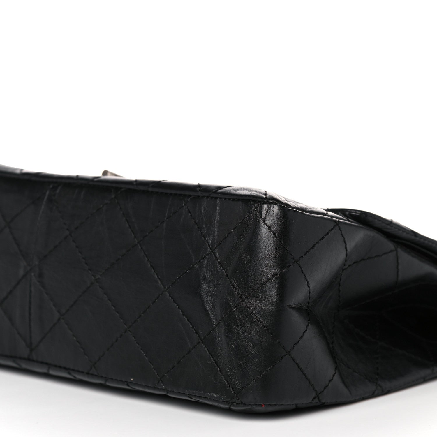 Chanel Aged Calfskin Quilted 2.55 Reissue 227 Flap Black 8 of 11